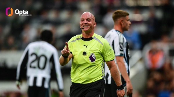 配先查 纽卡vs利物浦净比赛时间仅40.8%，为英超近15年来最低